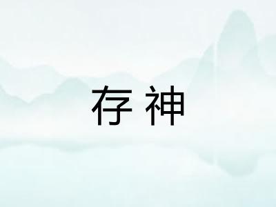 存神