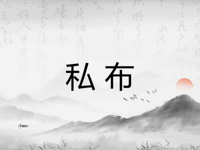 私布