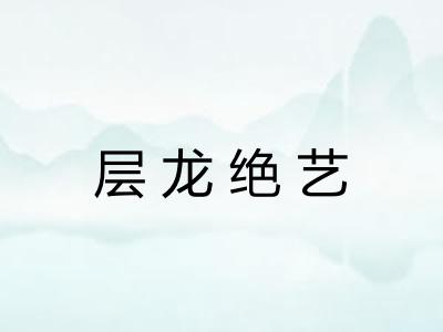 层龙绝艺 层龙绝艺