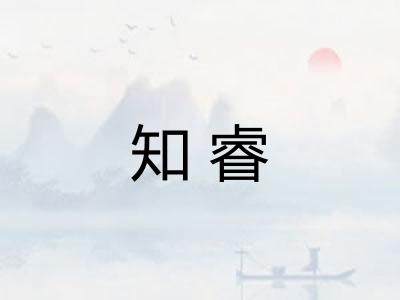 知睿 知睿