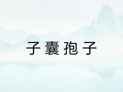 子囊孢子 子囊孢子