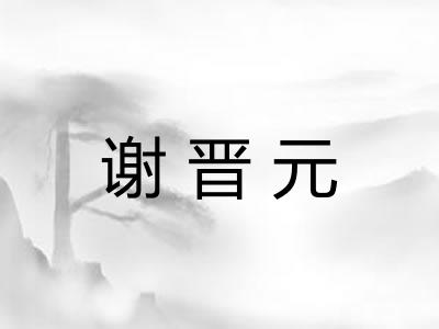 谢晋元 谢晋元