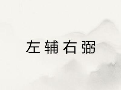 左辅右弼 左辅右弼