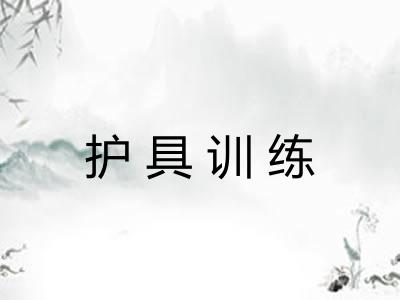 护具训练