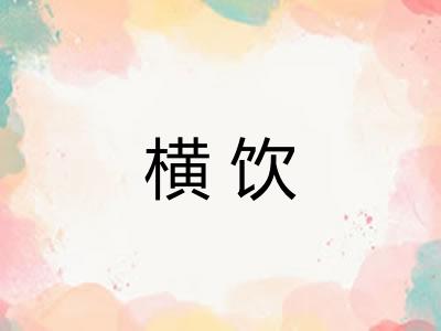 横饮 横饮