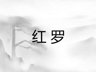 红罗