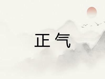 正气