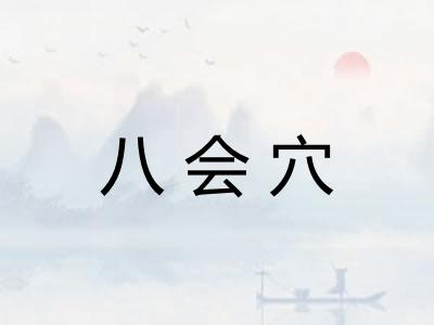 八会穴