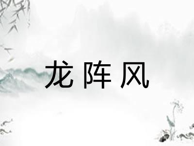 龙阵风 龙阵风