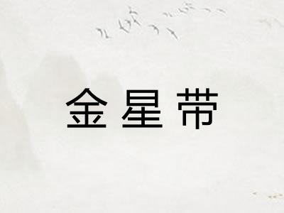 金星带