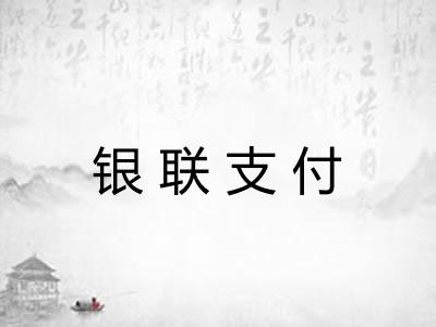 银联支付