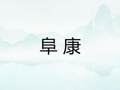 阜康