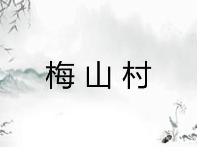 梅山村 梅山村