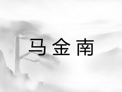 马金南 马金南