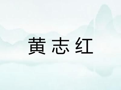 黄志红