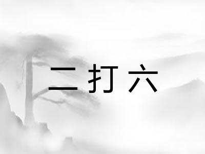 二打六 二打六