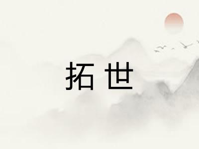 拓世 拓世