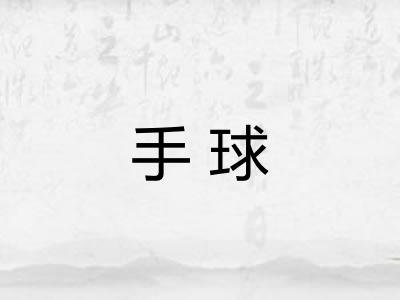 手球 手球