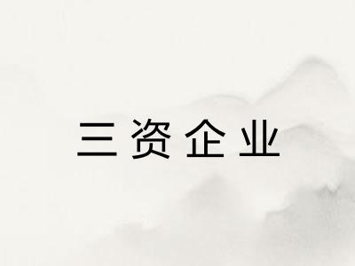 三资企业