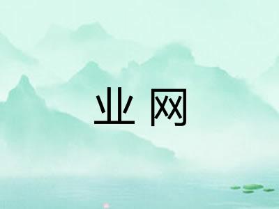 业网 业网