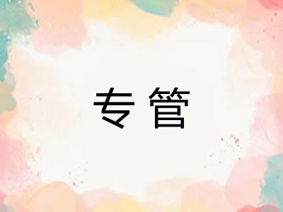 专管