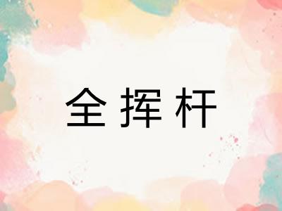 全挥杆 全挥杆