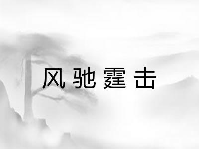 风驰霆击 风驰霆击