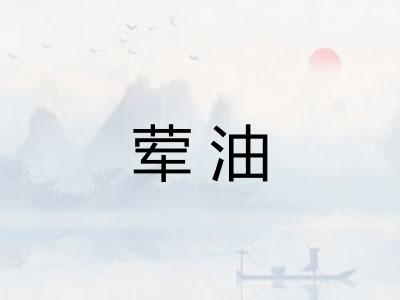 荤油 荤油