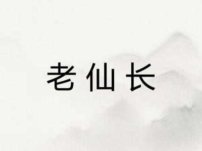 老仙长 老仙长