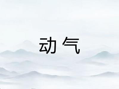 动气