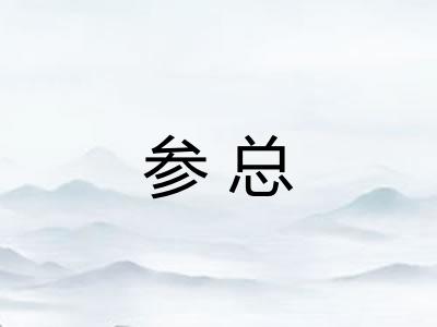 参总 参总