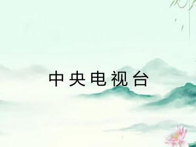 中央电视台