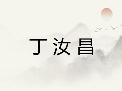 丁汝昌