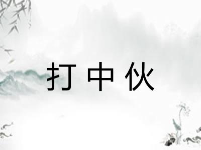 打中伙 打中伙