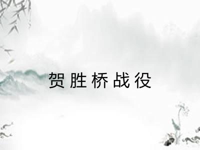 贺胜桥战役 贺胜桥战役