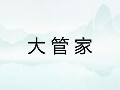 大管家 大管家