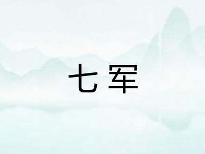 七军