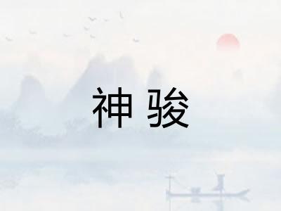 神骏 神骏