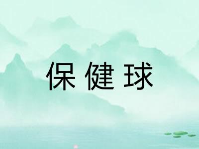 保健球