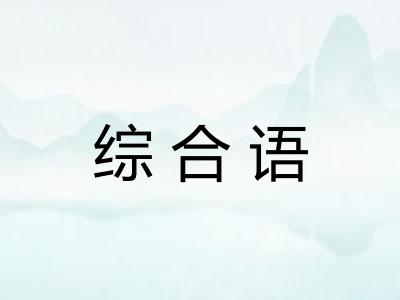 综合语