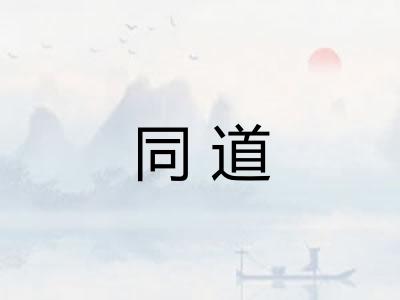 同道 同道