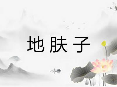地肤子 地肤子