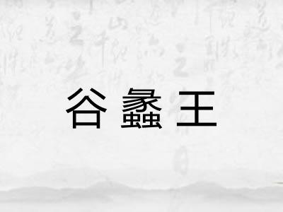 谷蠡王 谷蠡王