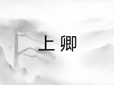 上卿 上卿