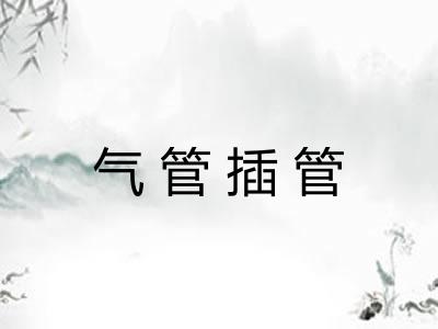 气管插管 气管插管