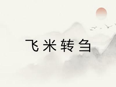 飞米转刍
