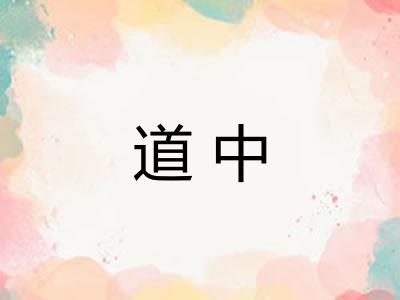 道中 道中
