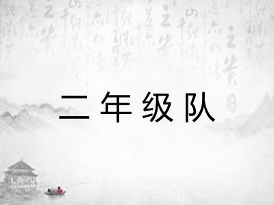 二年级队
