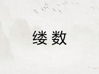 缕数