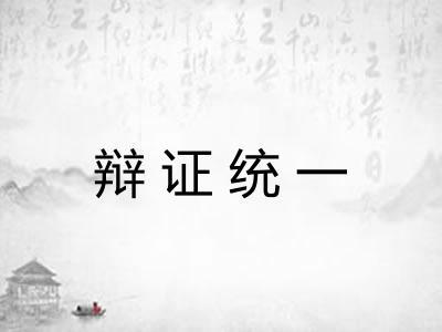 辩证统一 辩证统一